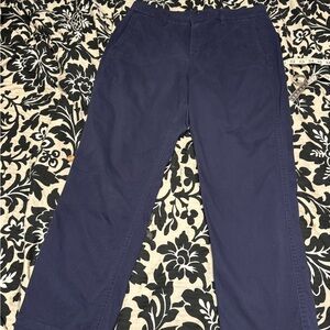 J. Crew Women's Navy Chinos